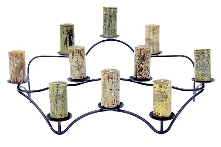 Contours Hearth Candelabra Candles are not Included