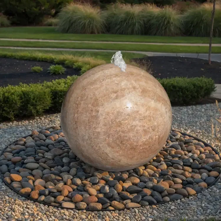 30" Onyx Sphere Fountain