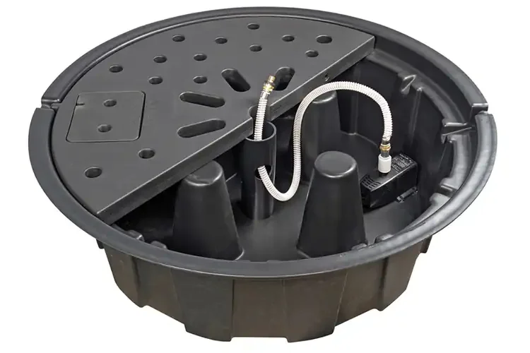 Fountain Conversion Kit – 48" Basin with Whisper-Quiet Pump | DIY Water Feature Kit