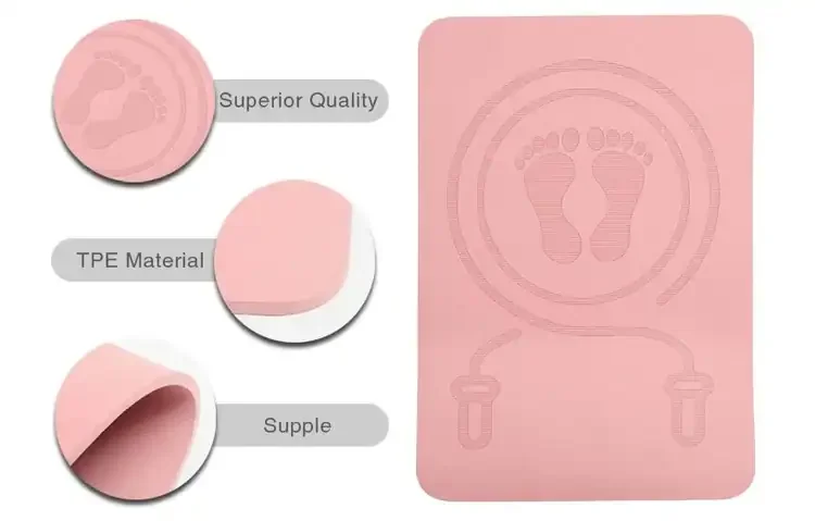 Pink Jump Rope Mat - How Mat Is Made