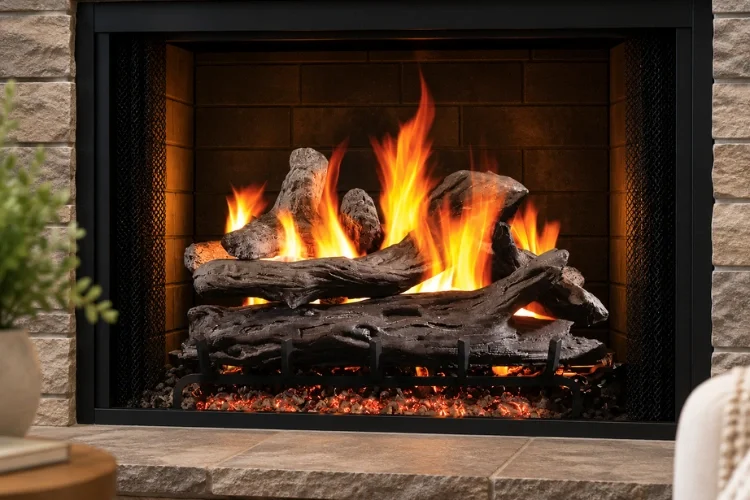 Real Fyre Coastal Driftwood See-Thru Gas Log 18"