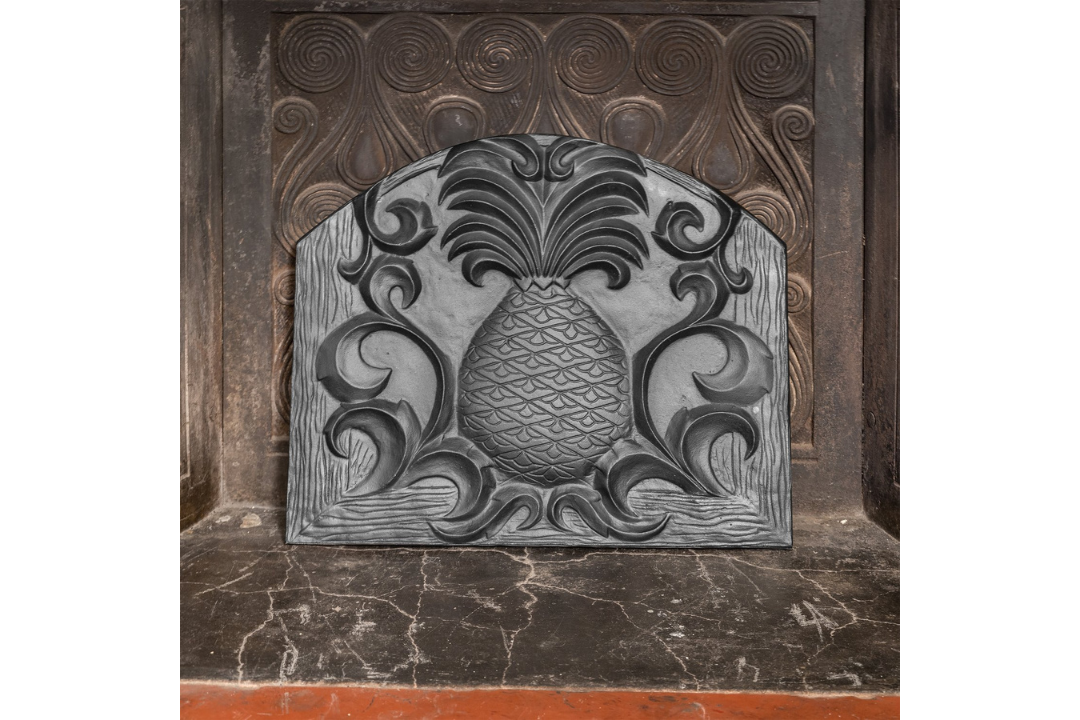 Welcome Fireback Made of Cast Iron