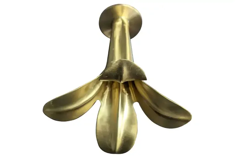 Brass Flower Spout – 4 Petals Wildflower Made from Durable Brass