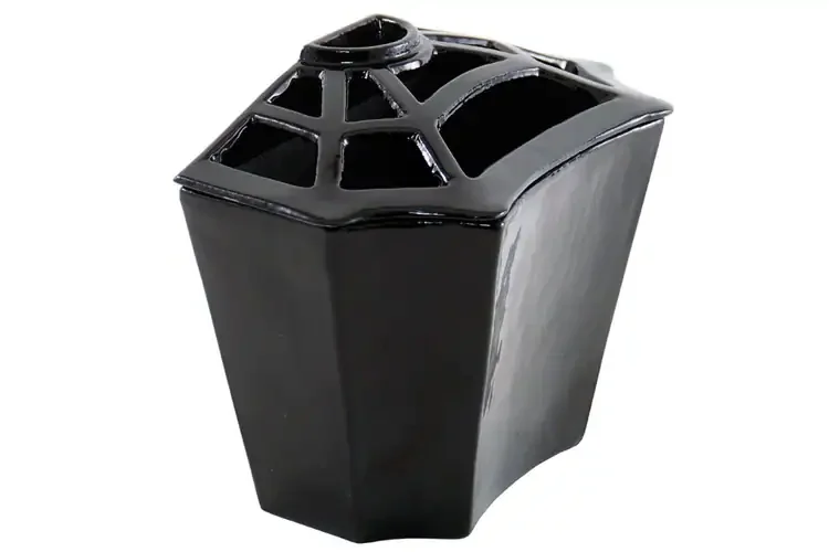 Moiety Insert Steamer – 2-Quart Cast Iron Humidifier for Wood Stove Inserts