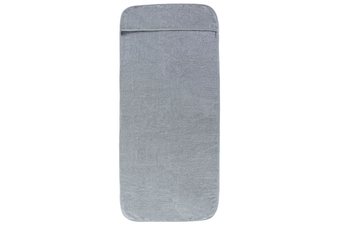 Sleek Beach Towels 4 pcs – 60 x 135 cm in Gray with 400 GSM Cotton Blend