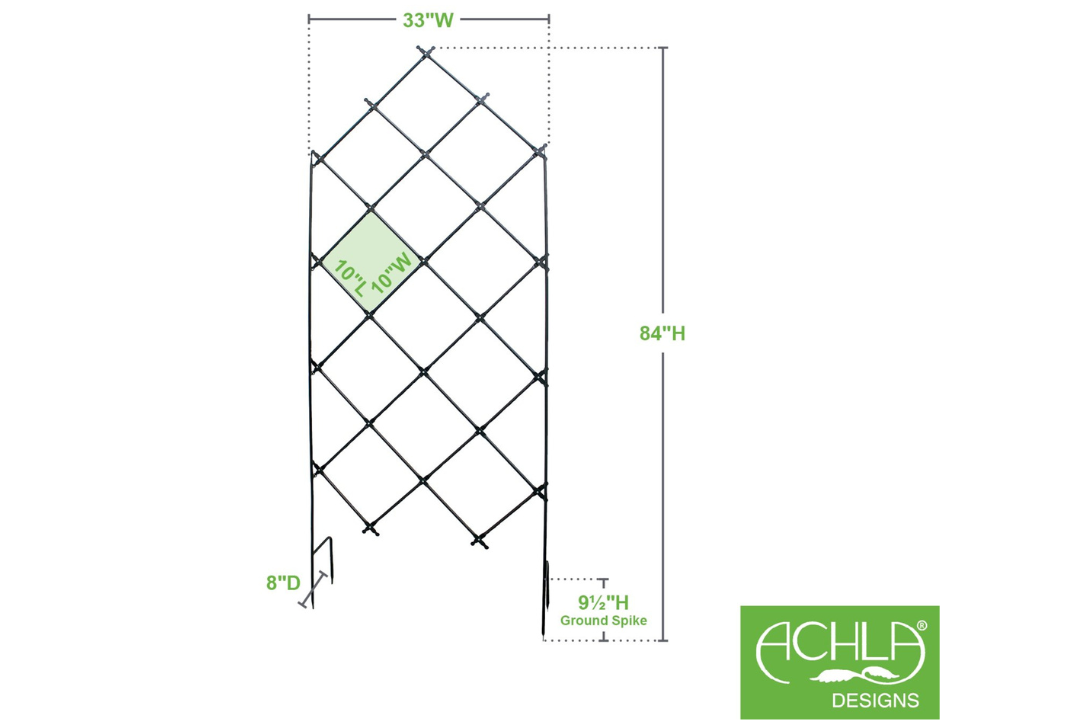Free-standing Lattice Garden Trellis Specifications