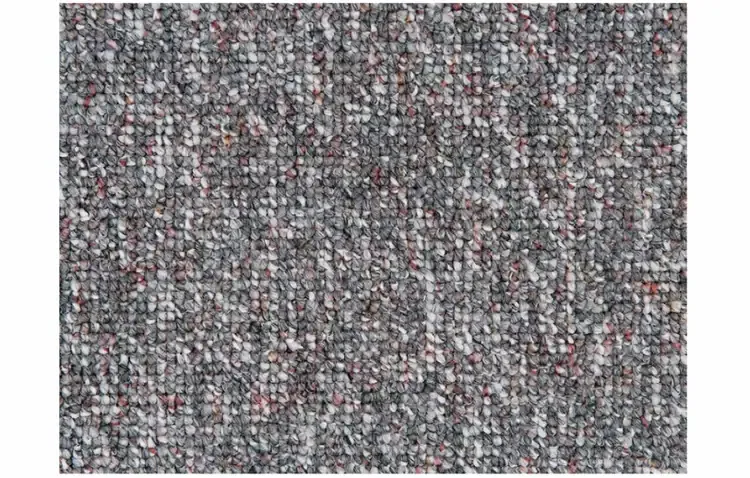 Homefire Grey Half Round Polypropylene Hearth Rug Clsoe Up