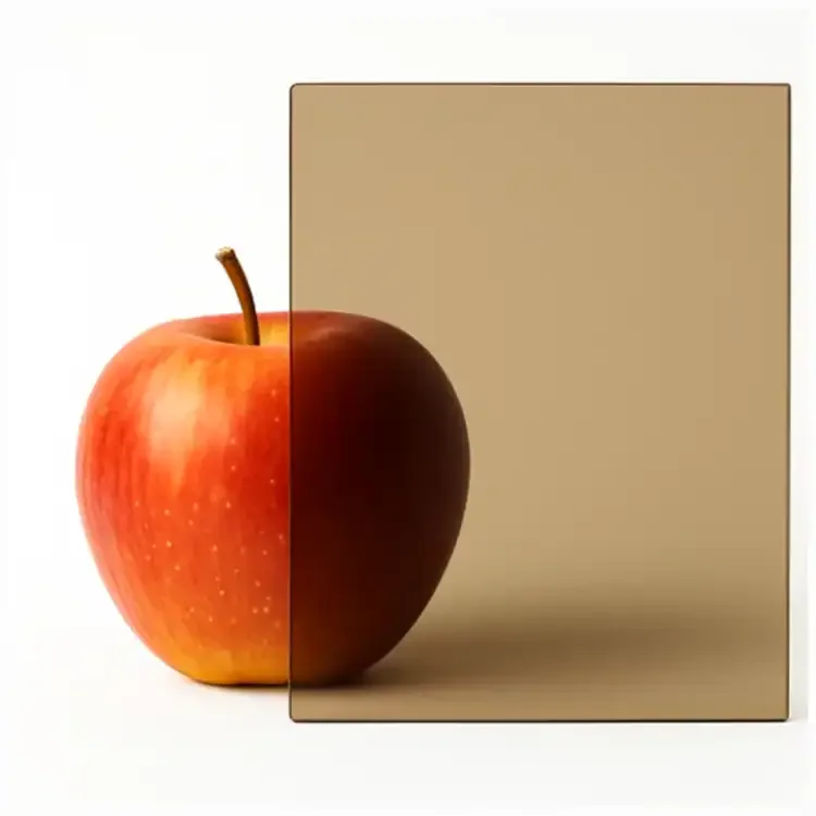 Thin Line Inside Fit Custom Masonry Fireplace Door Bronze Tempered Glass