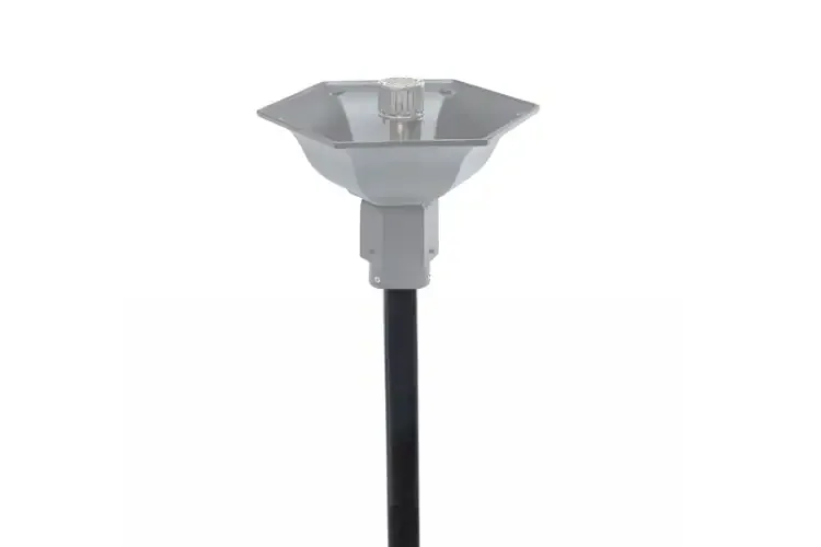 Optional Black Aluminum Powder Coated Pole