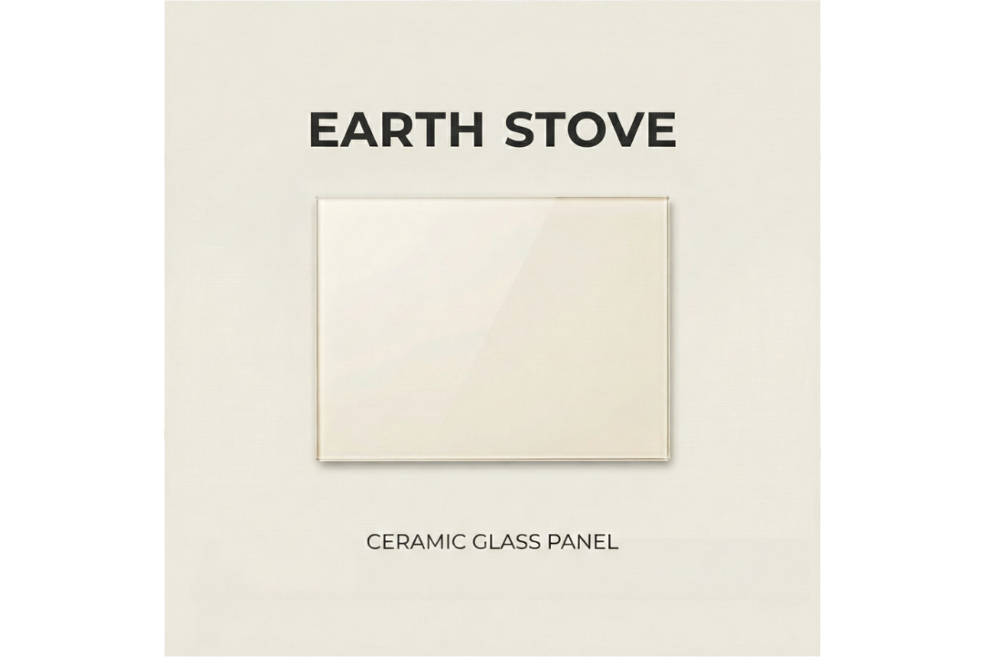 Earth Stove C200 Ceramic Glass Panel – 19 7/8" x 11 7/8"