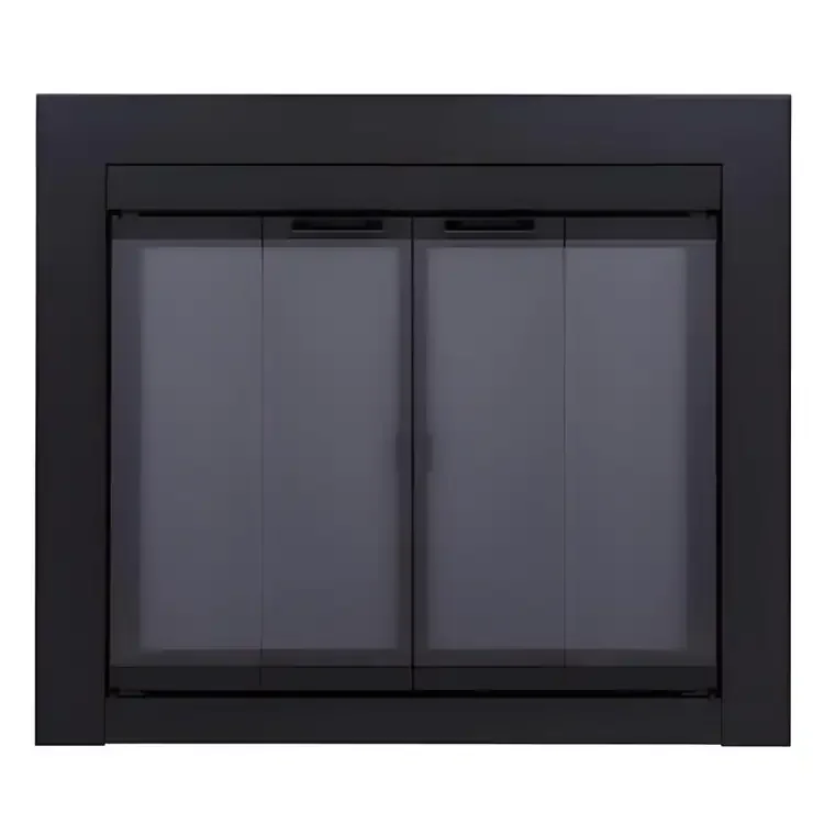Ardmore Black Fireplace Door | HearthCraft Essential