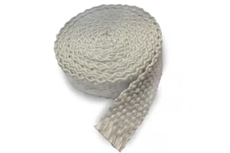 5/8" White Flat Wood Stove Tape Gasket for Airtight Sealing | 5 ft and 7 ft