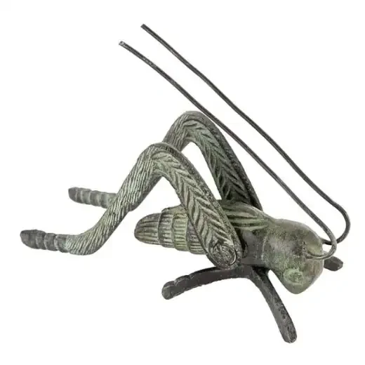 Hearth Cricket In Verdigris Finish