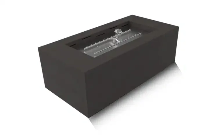 HPC Tejas Rectangular Fire Pit Enclosure in Java