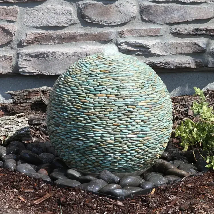 Small Pebble Sphere Fountain Kits