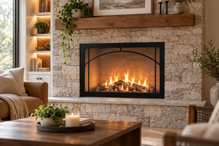 Amantii Arch Trim Kit for TRD Electric Fireplaces