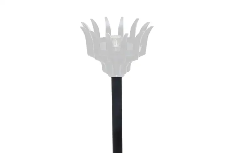 Optional Black Aluminum Powder Coated Pole