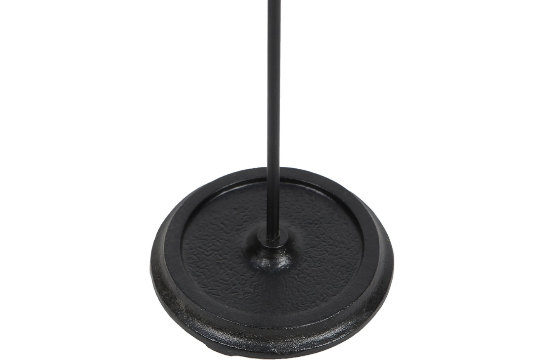 Sutton Fireplace Tool Set in Antique Brass and Black Powder Coated Finish with Circular Base