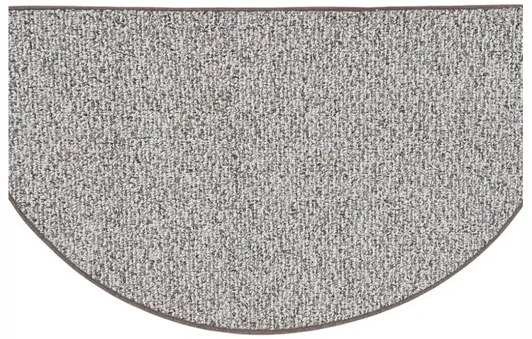 Cozy II Gingerbread Half Round Olefin Hearth Rug Close Up