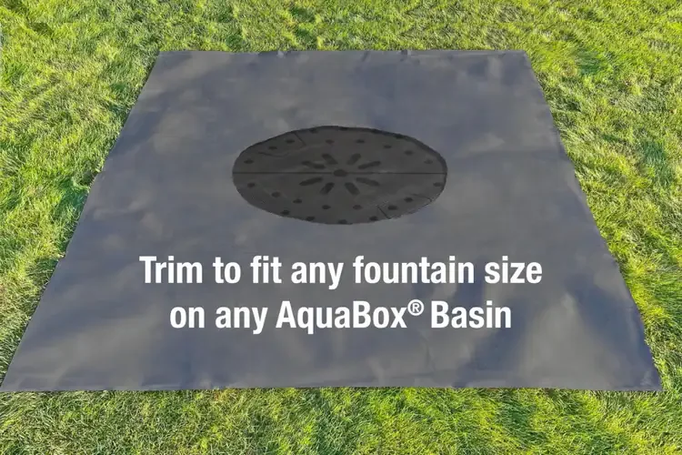 Splash Apron for Reservoir/Basin – 76" Square Water-Saving Barrier