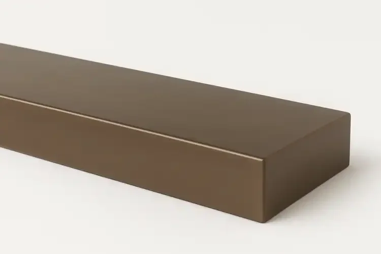 Design Specialties Classic Bronze Powder Coated Steel Mantel Angle