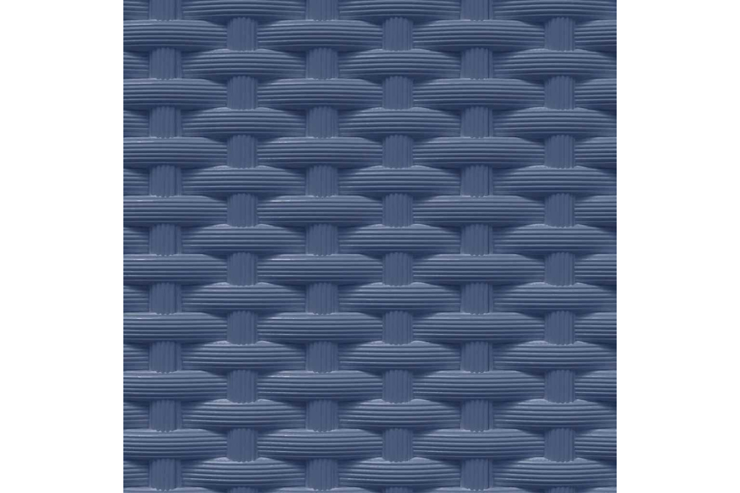 Aesthetic Planters 4 pcs 30x30x37 cm Polypropylene Decorative Inlays in Blue Grey