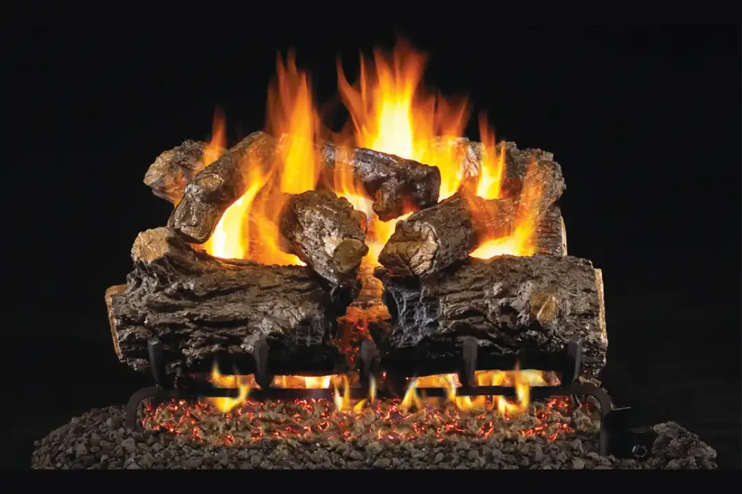 Real Fyre Burnt Rustic Oak 16 " Outdoor