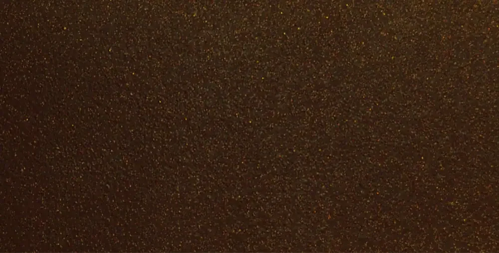 Bronze Burst Powder Coat Finish