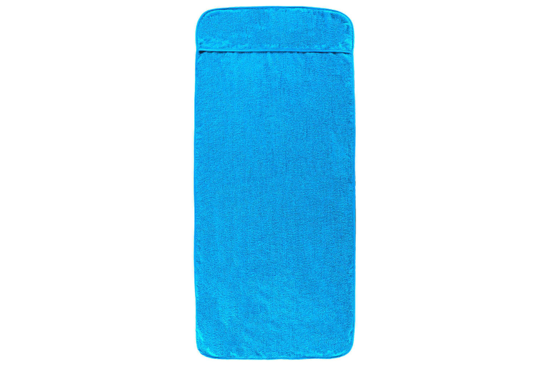 Sleek Beach Towels 4 pcs – 60 x 135 cm in Turquoise with 400 GSM Cotton Blend