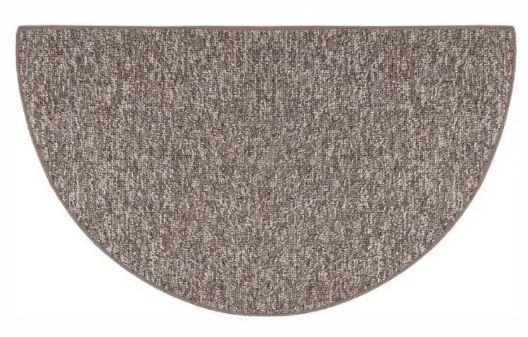 Homefire Warmth Half Round Polypropylene Hearth Rug – 27" x 48"