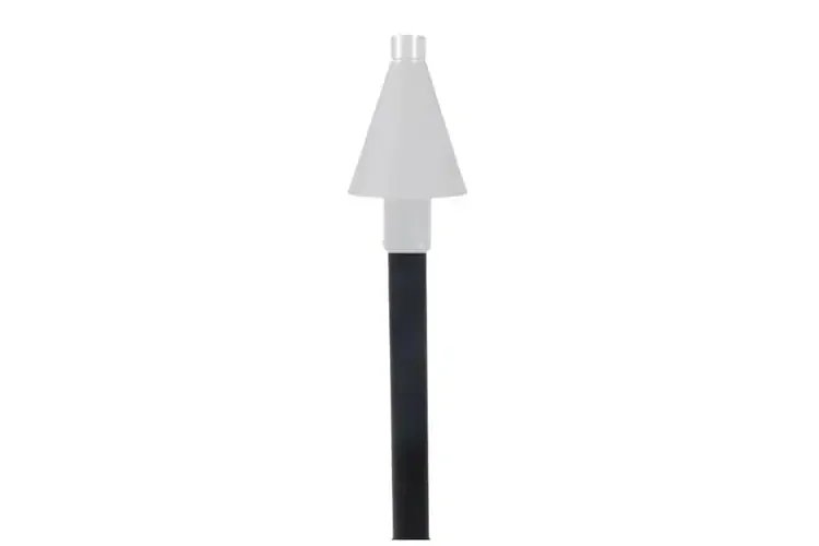 Optional Black Aluminum Powder Coated Pole