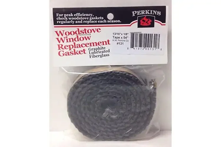 13/16" Black Self-Adhesive Stove Tape Gasket – 54" Precut Flat Seal