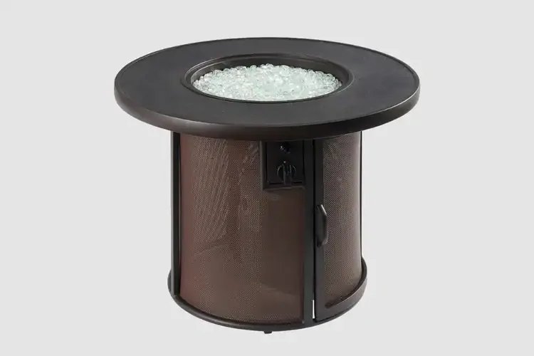 Stonefire Round Gas Fire Pit Table