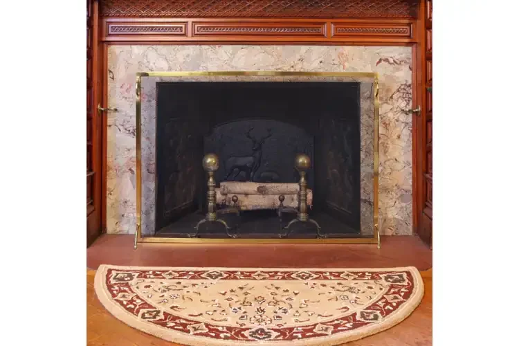 Deer Fireback – Made of Cast Iron