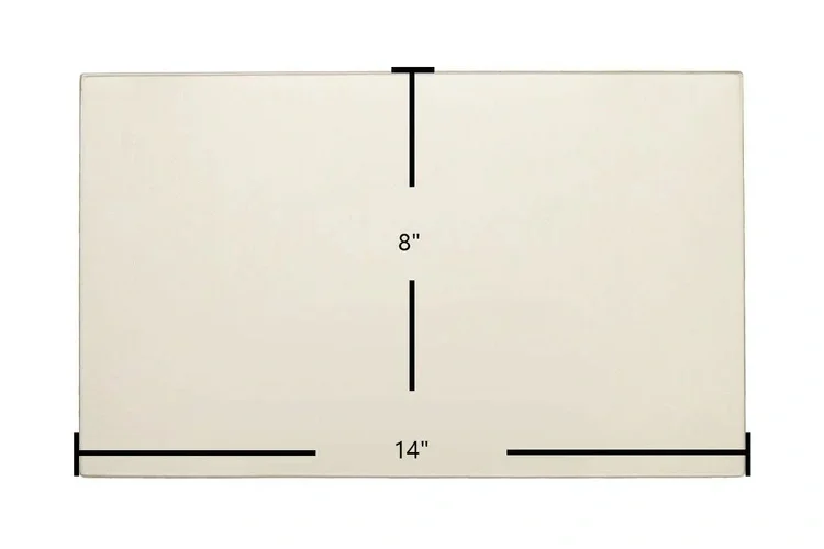 Appalachian 7GAD Ceramic Glass Panel – 14" x 8"