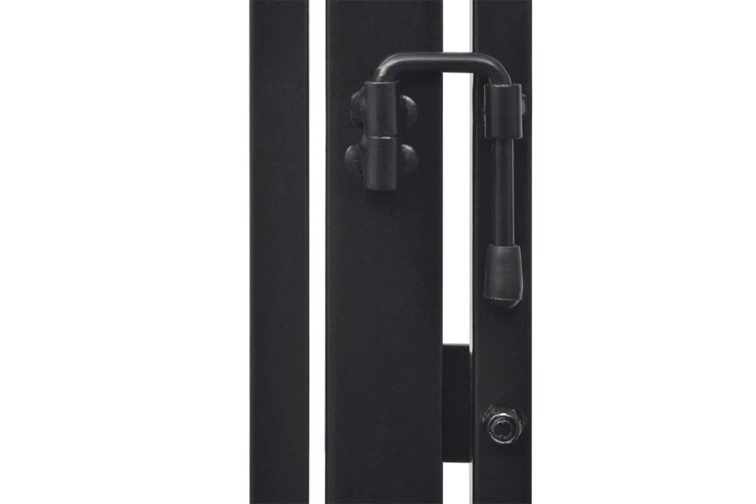 Pet Fireplace Fence Steel Black Lock Details