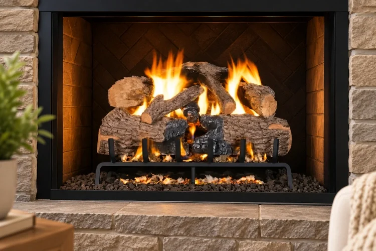 Real Fyre Charred Angel Oak 18"