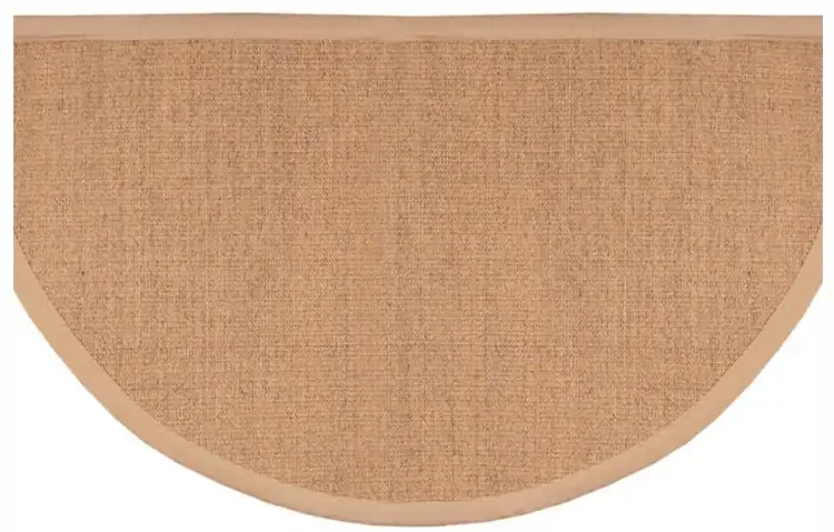 Sunset Sand Natural Sisal Fireplace Hearth Rug
