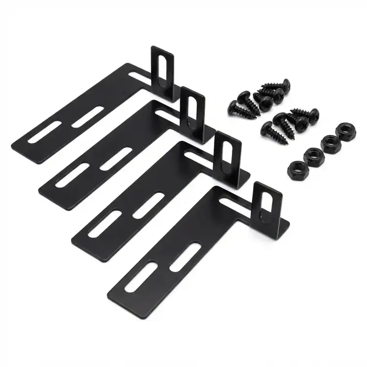 Alternative Mounting Hardware Kit for Design Specialties Aluminum Prefab Fireplace Doors