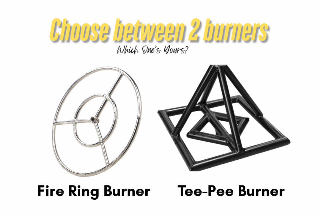 Grand Canyon Burner Options for firebowls