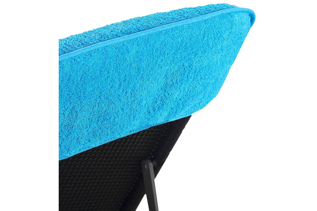 Versatile Beach Towels 4 pcs – 60 x 135 cm in Turquoise with 400 GSM Cotton Blend