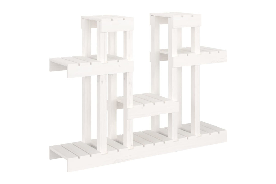 Plant Stand Multi-Tier Shelf for Indoor & Outdoor Plants in White
