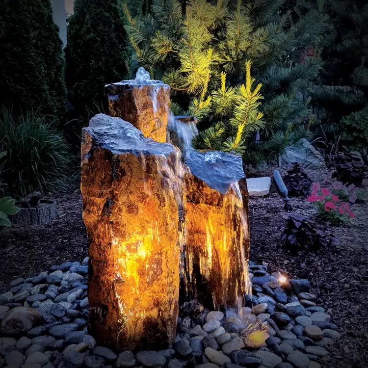 IllumiGlow® Fountain & Pond 3 Light LED Kit With 3000K Warm Light