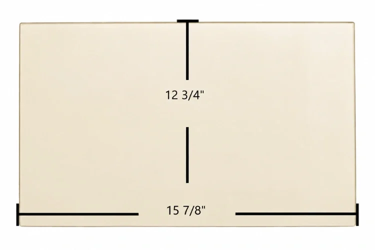 Jotul GF100 Nordic DV QT Replacement Ceramic Glass Panels – 15 7/8" x 12 3/4"