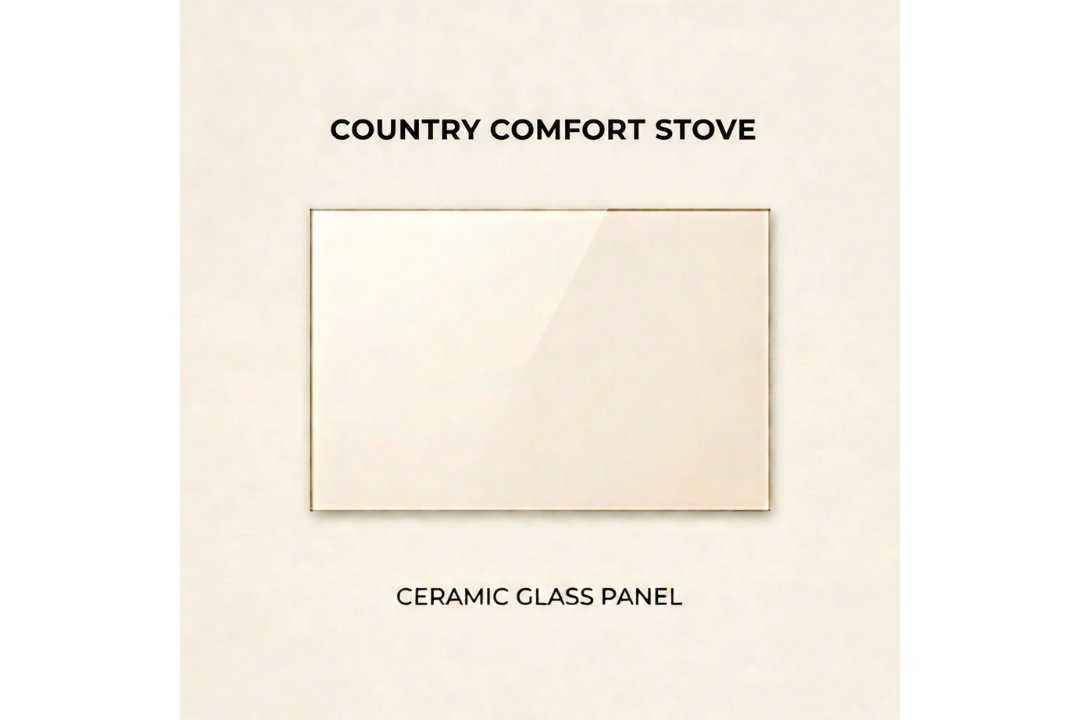Country Comfort CC325 Ceramic Glass Panel – 6" x 8 3/8"