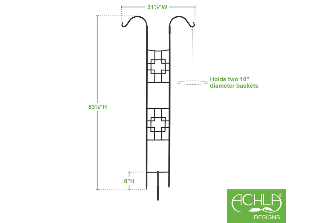 Double Pole Trellis Specifications