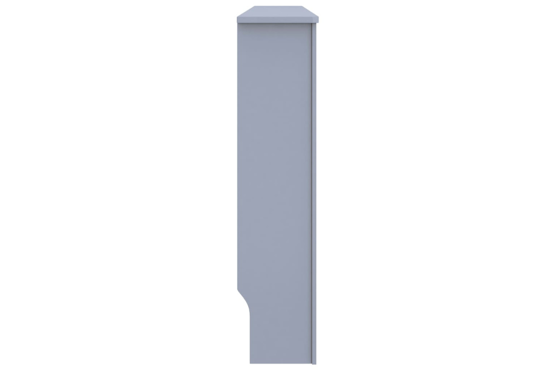 Sturdy Radiator Cover MDF 172 x 19 x 81.5 cm – Modern Slatted Cabinet in Anthracite