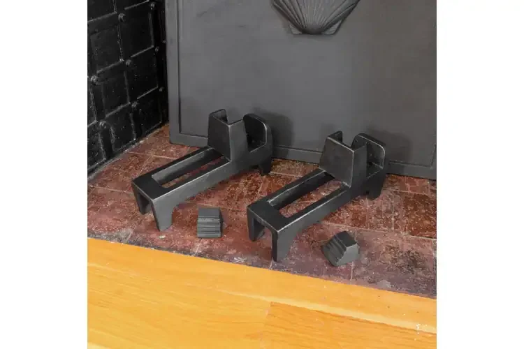 Fireback Feet – Cast Iron Fireplace Support Boots