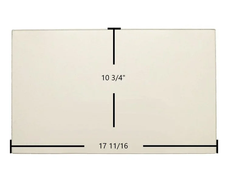 Hearthstone Tudor DV 8120 Dimensions