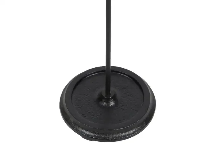 Sutton Fireplace Tool Set in Antique Brass and Black Powder Coated Finish with Circular Base